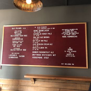 Devil's Elbow Ale & Smoke House - Menu - Gastropubs Near Me - Vancouver, British Columbia