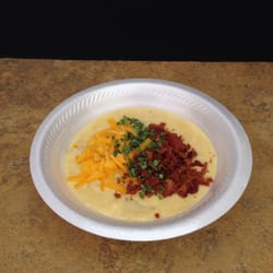 Sweetly Ever After - Creamy Potato Soup - homemade potato soup made with a chicken stock base