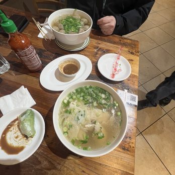 Saigon Rolls - Chicken, pho, and meatball pho. Thank you. - Vietnamese Near Me - Alexandria, Virginia