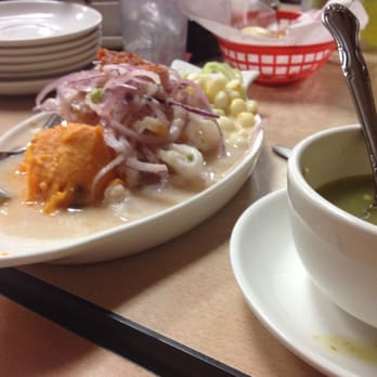 El Pollo Imperial - Ceviche mixto and chicken soup. Mmmmmm! - Peruvian Near Me - Long Beach, California El Pollo Imperial - Ceviche mixto and chicken soup. Mmmmmm! - Peruvian Near Me - Long Beach, California