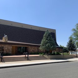 St Augustine Catholic Church - Side view outside from across the street.