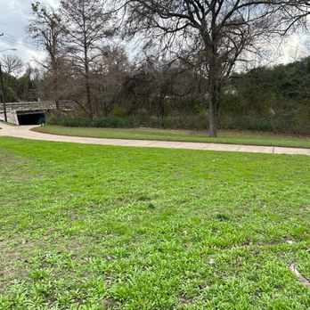 Gilleland Creek Park - Paved bike path that runs under Railroad Ave. - Parks Near Me - Pflugerville, Texas