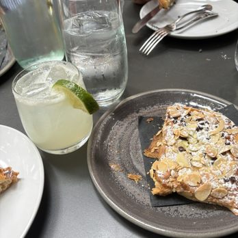 Mediterra Restaurant - Margarita and chocolate almond croissant - Italian Near Me - Princeton, New Jersey Mediterra Restaurant - Margarita and chocolate almond croissant - Italian Near Me - Princeton, New Jersey