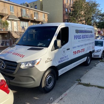 L&B Mechanical - a white van parked on the side of the street - Plumbing Near Me - Brooklyn, New York