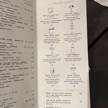 156 ONEFIVESIX - Drink menu - Korean Near Me - Toronto, Ontario 156 ONEFIVESIX - Drink menu - Korean Near Me - Toronto, Ontario