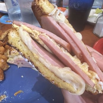 Sam's No 3 - The Naked French Canadian Swiss Melt - Breakfast & Brunch Near Me - Denver, Colorado Sam's No 3 - The Naked French Canadian Swiss Melt - Breakfast & Brunch Near Me - Denver, Colorado
