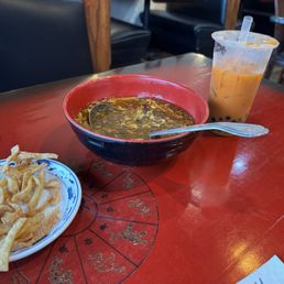 Hot and sour soup Hot and sour soup