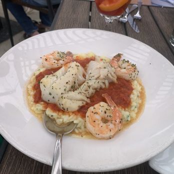 Sunset Cafe - Cod and Shrimp. Very flavorful. - Italian Near Me - Greensburg, Pennsylvania