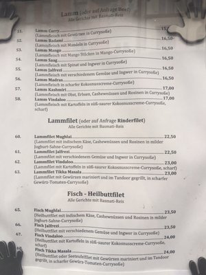 Menu photo 5 Laxmi Frankfurt, HE