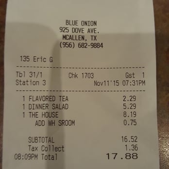 The Blue Onion - Tad pricey - Sandwiches Near Me - McAllen, Texas The Blue Onion - Tad pricey - Sandwiches Near Me - McAllen, Texas