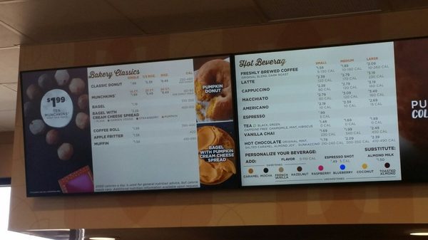 Menu photo 2 Dunkin' Bernalillo, NM
