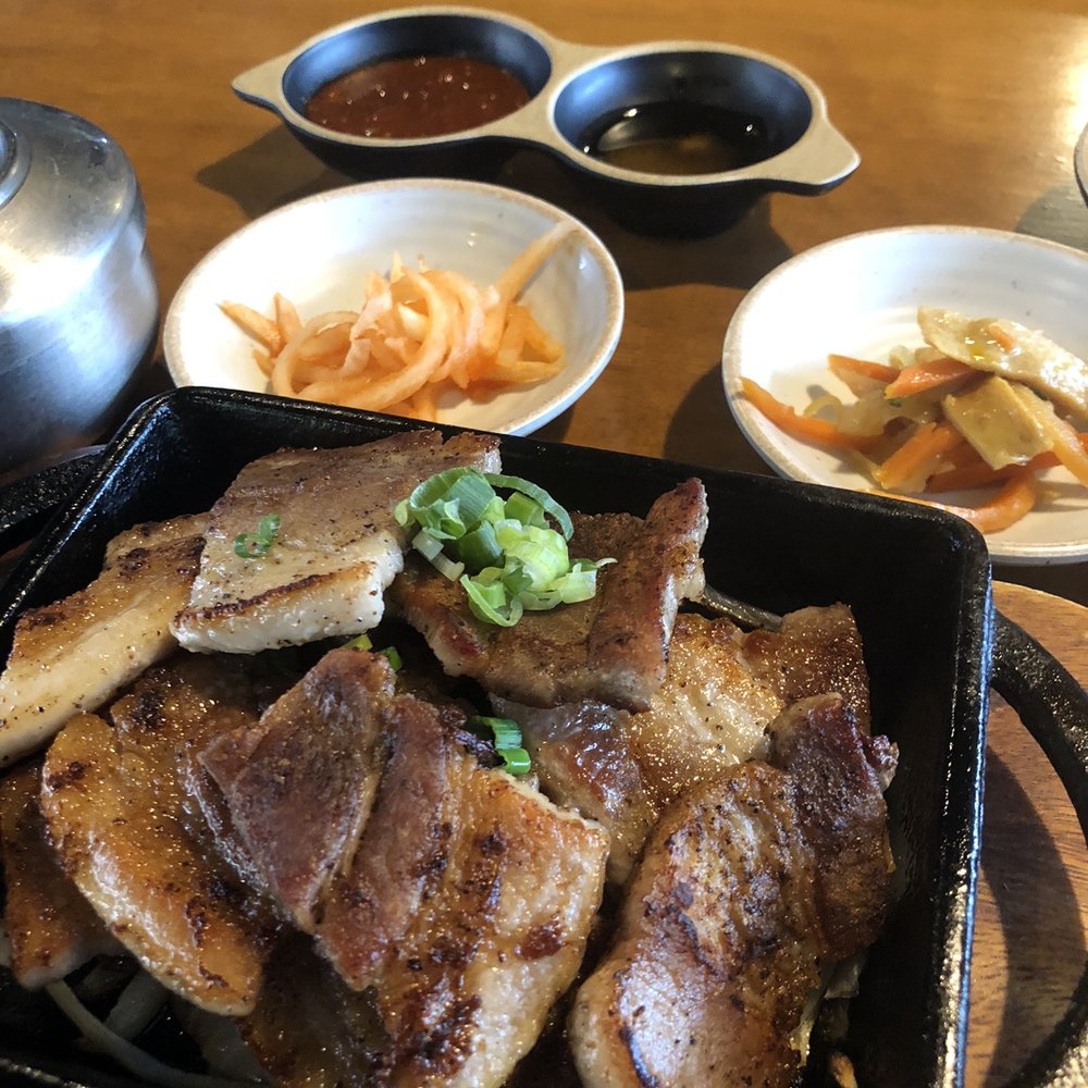 Jan Chi Korean Cuisine & BBQ - Spicy Pork Rice Bowl - Korean Near Me - Austin, Texas Jan Chi Korean Cuisine & BBQ - Spicy Pork Rice Bowl - Korean Near Me - Austin, Texas