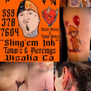 Sling'em Ink - Tattoo Near Me - Visalia, California Sling'em Ink - Tattoo Near Me - Visalia, California