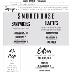 Vandy's Grille - Back page