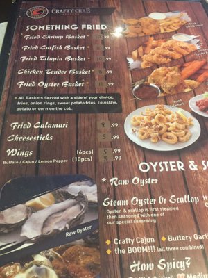 Menu photo 8 Crafty Crab Columbia, SC