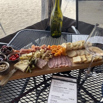French Connection Wines - Charcuterie (get the large you won't regret it) - Wineries Near Me - Hye, Texas