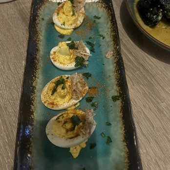Sweet Catch - Crab deviled eggs - Seafood Near Me - Brooklyn, New York Sweet Catch - Crab deviled eggs - Seafood Near Me - Brooklyn, New York