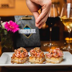 Ausiello’s Homeslice - Popular Pick! Crispy Rice Ahi