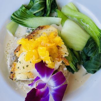 Geoffrey's Malibu - Pan Seared Chilean Sea Bass - Seafood Near Me - Malibu, California Geoffrey's Malibu - Pan Seared Chilean Sea Bass - Seafood Near Me - Malibu, California