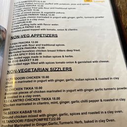 Menu Menu