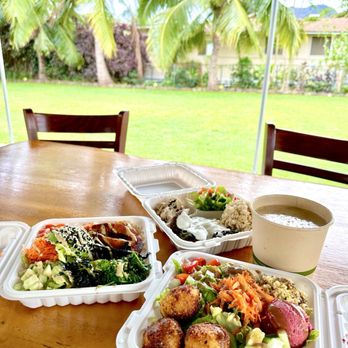 Ai Love Nalo - Medi bowl, Buddha bowl, oh wow laulau, small ulu chowder - Salad Near Me - Waimanalo, Hawaii Ai Love Nalo - Medi bowl, Buddha bowl, oh wow laulau, small ulu chowder - Salad Near Me - Waimanalo, Hawaii