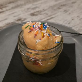 NextDoor Restaurant - Cute sorbet birthday treat - Canadian (New) Near Me - Markham, Ontario