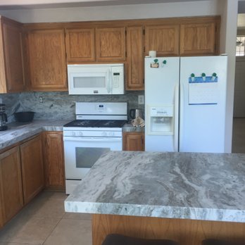 Golden Surface Countertops - Fantasy Brown w/ leather finish - General Contractors Near Me - Reno, Nevada