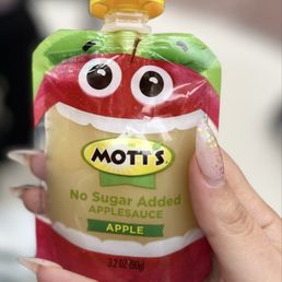 Mott's No Sugar Added Applesauce Apple our baby loved!