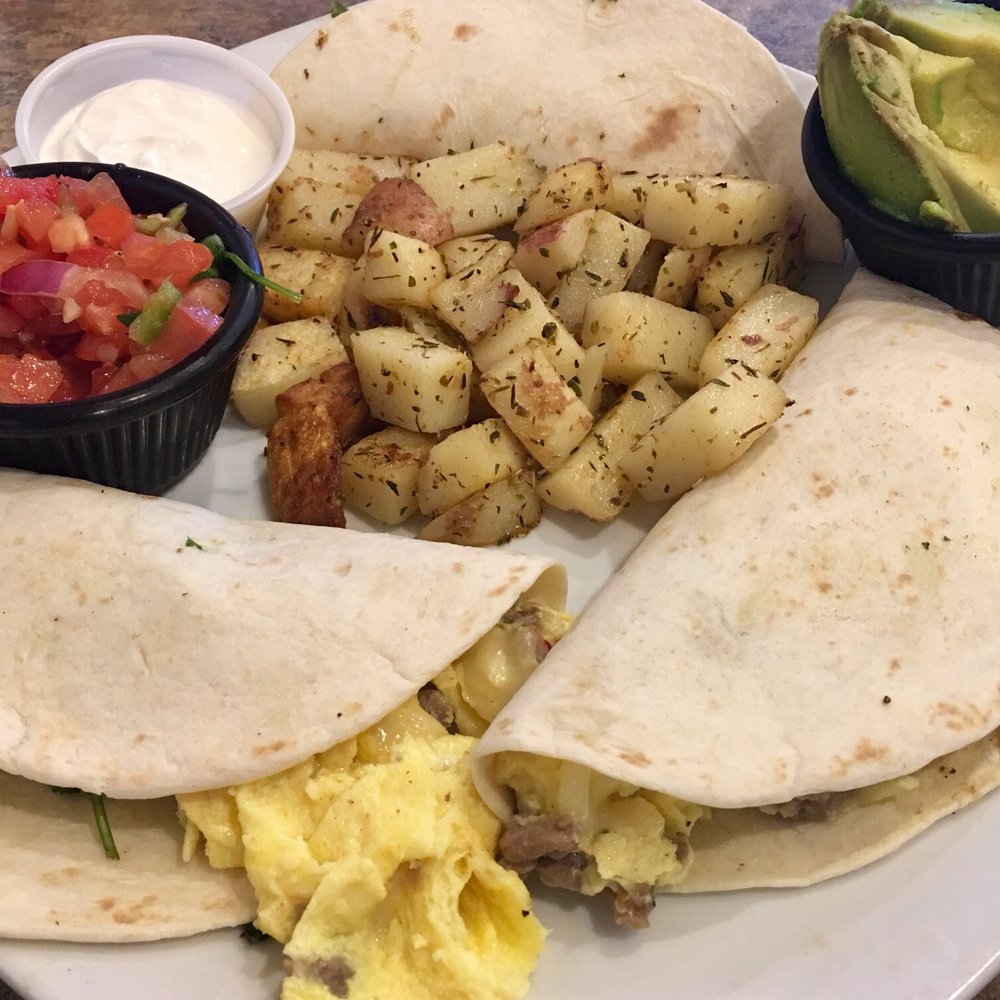 Sassy Onion State Street - Breakfast Tacos -- added avocado - Breakfast & Brunch Near Me - Salem, Oregon Sassy Onion State Street - Breakfast Tacos -- added avocado - Breakfast & Brunch Near Me - Salem, Oregon