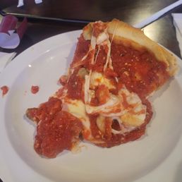 Stuffed Da meat deep dish pizza Stuffed Da meat deep dish pizza