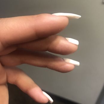 Legacy Nail - Drilled them all way too thin in middle of nails, caused them ALL to break - Nail Salons Near Me - Coppell, Texas Legacy Nail - Drilled them all way too thin in middle of nails, caused them ALL to break - Nail Salons Near Me - Coppell, Texas