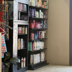 Boardwalk Hair & Nail Parlor - Variety of products carried on hand