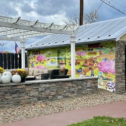 The Grove Cafe & Bakery - Patio area.