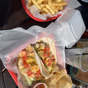 Dock's Waterfront - Gringo chicken tacos & side of fries - Bars Near Me - Tarpon Springs, Florida Dock's Waterfront - Gringo chicken tacos & side of fries - Bars Near Me - Tarpon Springs, Florida