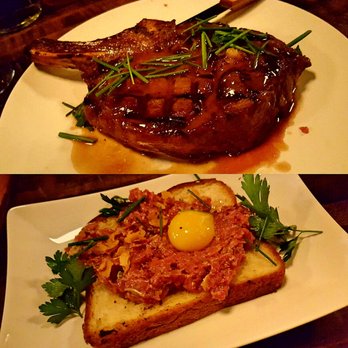 Grey Ghost - The egg was a perfect addition to the steak tartare and the ribeye was ridiculously tender and cooked to perfection. - American Near Me - Detroit, Michigan Grey Ghost - The egg was a perfect addition to the steak tartare and the ribeye was ridiculously tender and cooked to perfection. - American Near Me - Detroit, Michigan