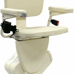 Finely Done Handyman Service - Ameriglide Rave2 stairlift made by Harmar and sold by OhioWalkinShowers.com. Ref. Harmar's SL600 stairlift.