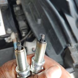 Beechnut Auto Sales - I change my spark plug they are black burnt