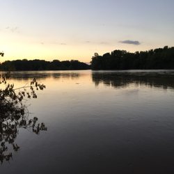 Great Miami River at SunsetWinter 2018