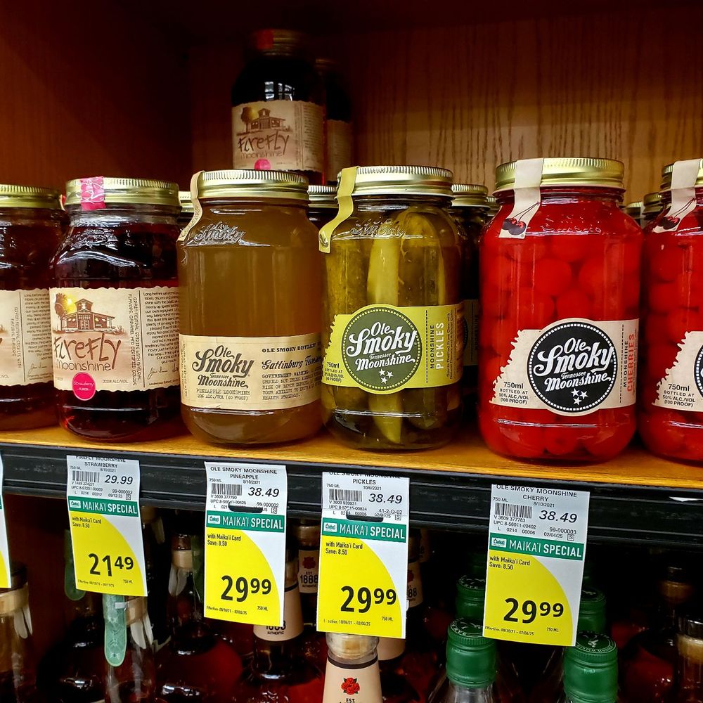 Foodland - Interesting moonshine soaked cherries and pickles - Grocery Near Me - Ewa Beach, Hawaii Foodland - Interesting moonshine soaked cherries and pickles - Grocery Near Me - Ewa Beach, Hawaii