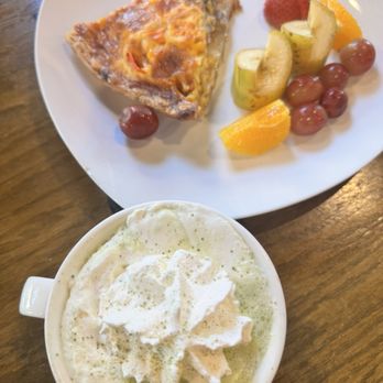 All About Cha- Norman - Green Con Panna + Breakfast Quiche - Coffee & Tea Near Me - Norman, Oklahoma