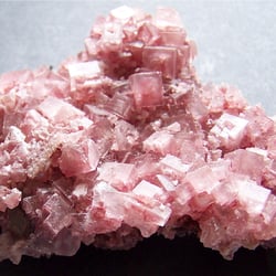 Gem-O-Rama - Searles Lake halite, from the 2010 Pink Halite dig, Trona Gem-O-Rama