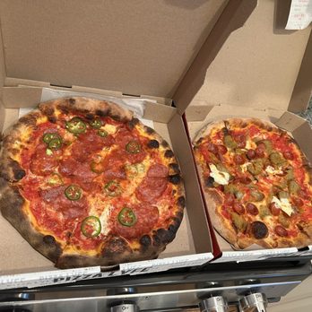 Pizza Lyfe - Spicy pizza and meat lovers both personal size - Pizza Near Me - Milford, Connecticut Pizza Lyfe - Spicy pizza and meat lovers both personal size - Pizza Near Me - Milford, Connecticut