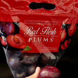 Got this big bag of plums for ($5.23 w/tax).