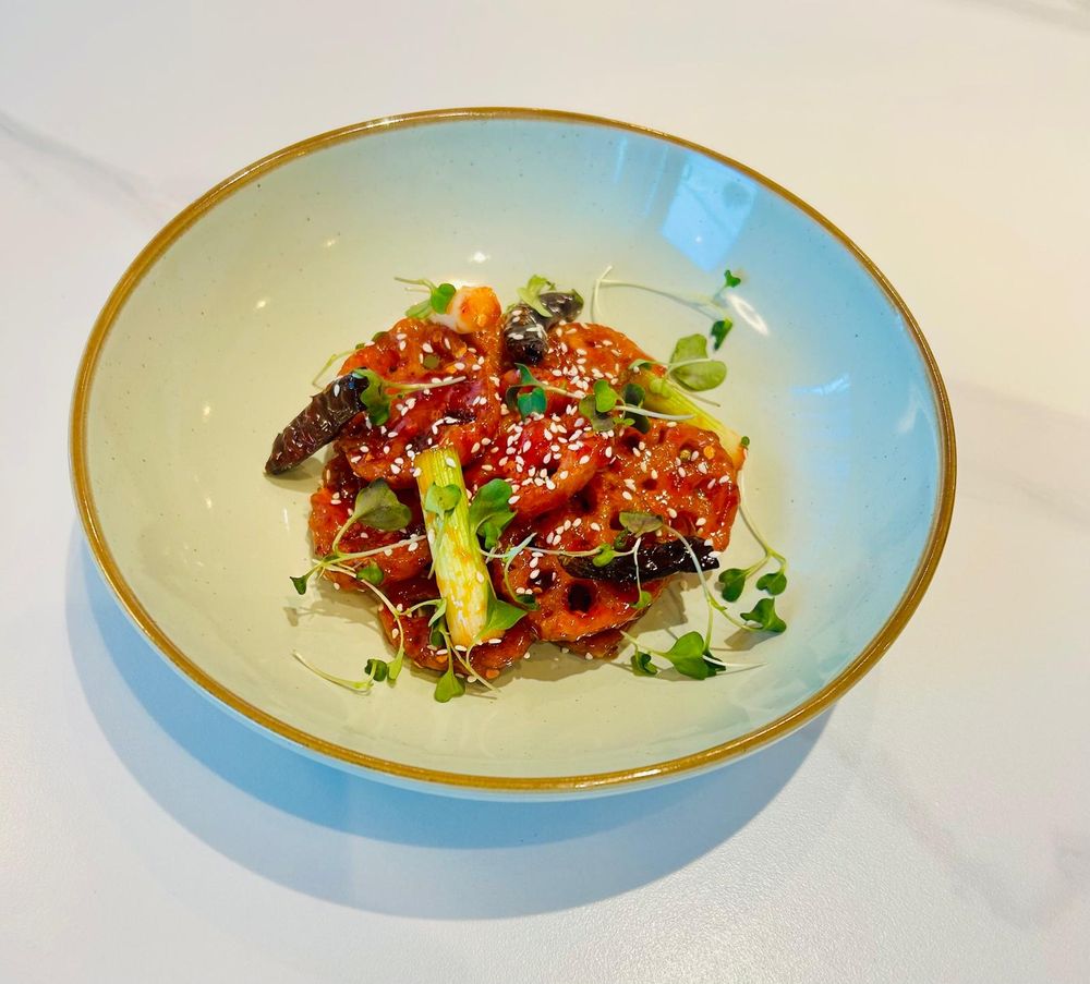 Food from Copper Wok
