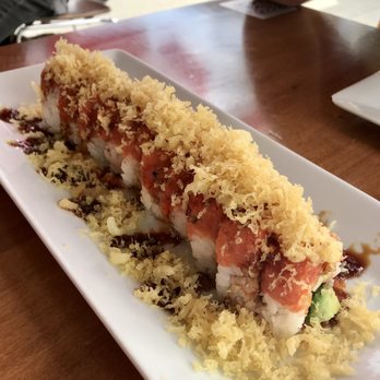 Sushi On Fire - Red Crunchy Roll - Sushi Bars Near Me - Long Beach, California