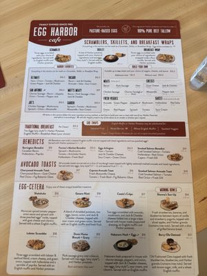 Menu photo 1 Egg Harbor Cafe Highlands Ranch, CO