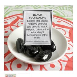 Healthy Living Journey - Healing Crystals "Black Tourmaline"