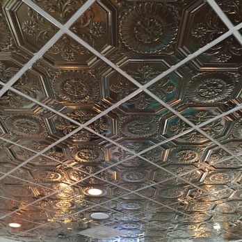 Bay Local Eatery - Ornate ceiling - New American Near Me - Virginia Beach, Virginia