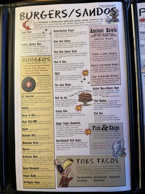 Menu photo 1 Buffalo Gap Saloon & Eatery Portland, OR