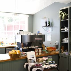 Espresso Bar at Captain Whidbey - Espresso Counter